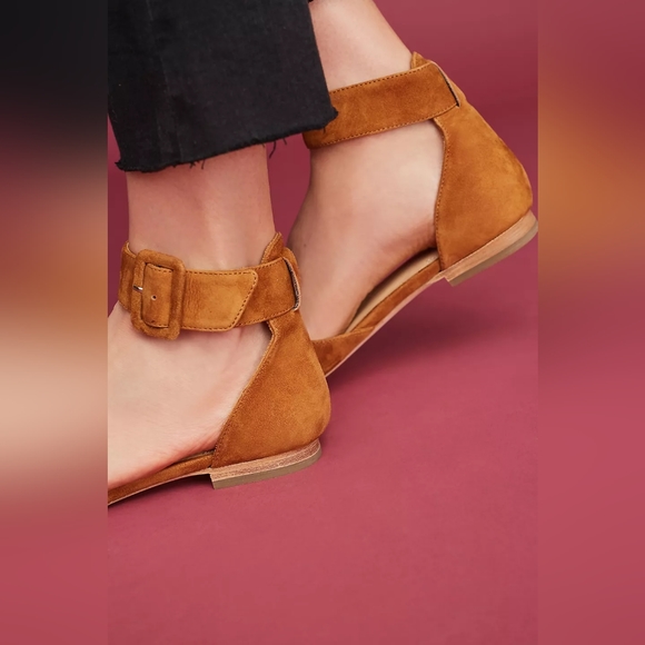 ANTHROPOLOGIE BILL BLASS SYLVIE EMBELLISHED FLATS 10 - Picture 5 of 11